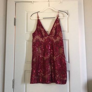 Free People Sparkly Dress